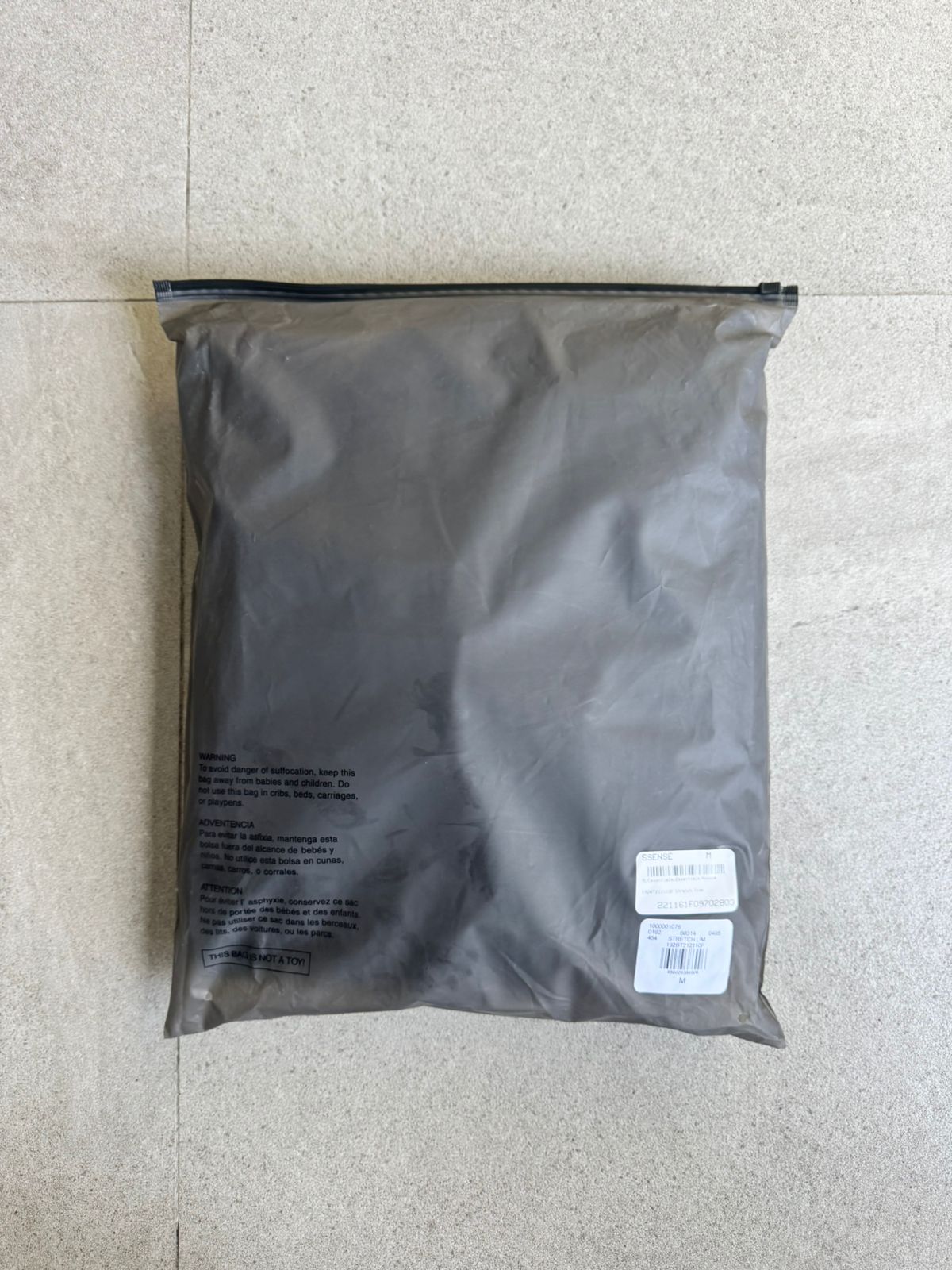 Sudadera Essentials Negra