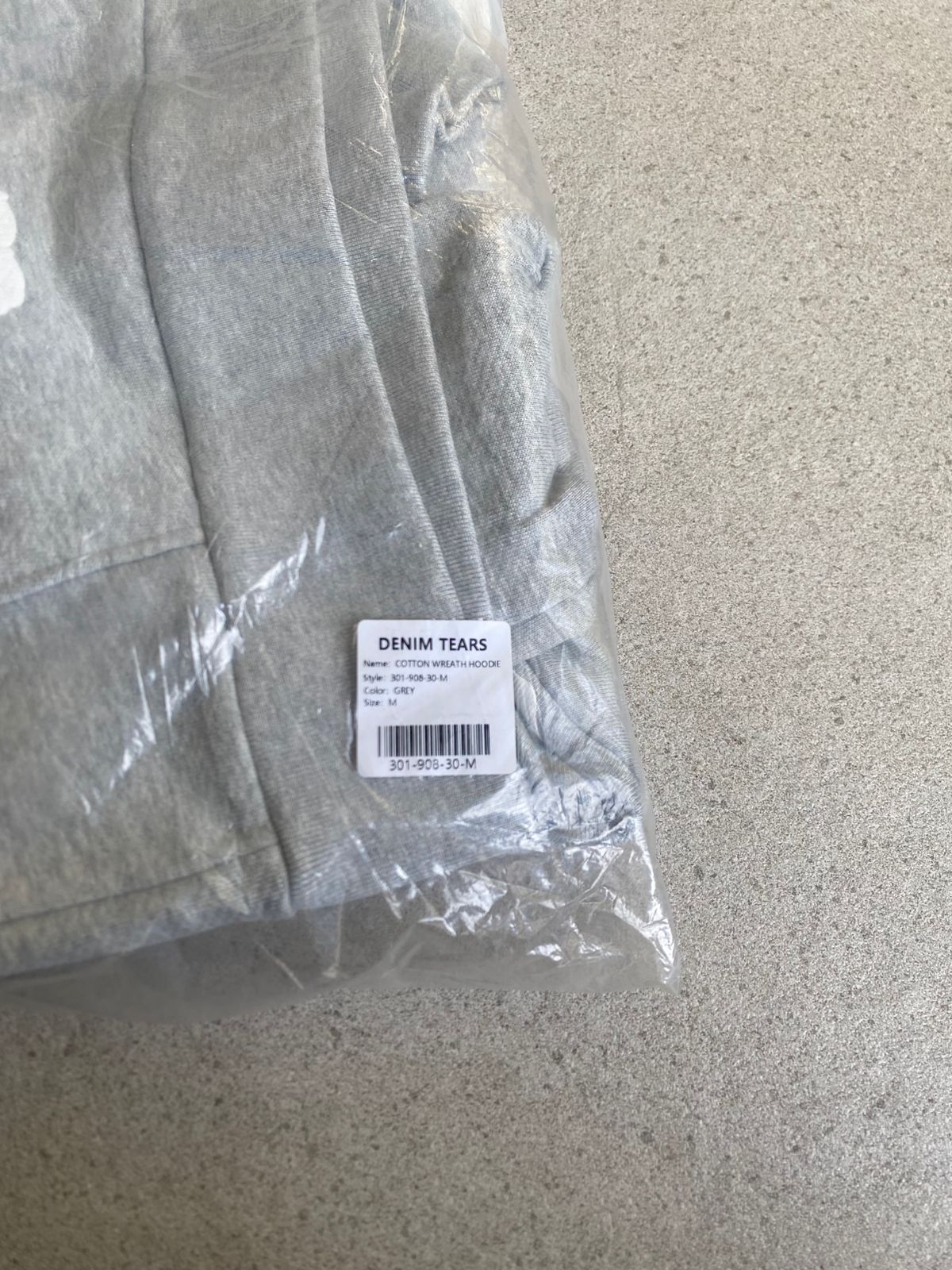 Sudadera Denim Tears Gris