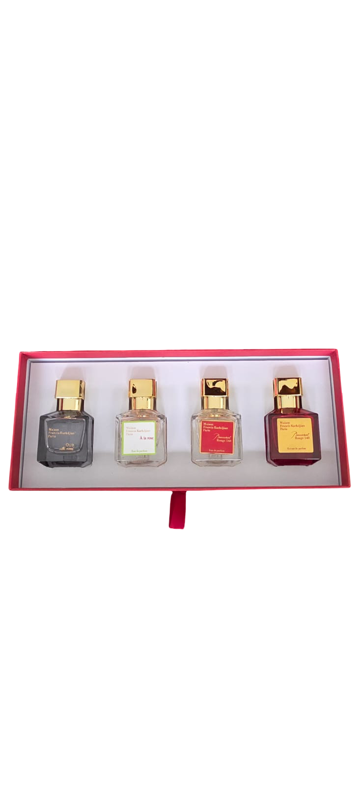 Set de 4 Perfumes Baccarat Rouge 540 – Maison Francis Kurkdjian 4x30 ml