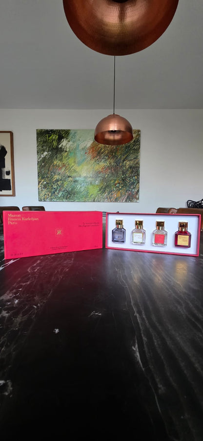 Set de 4 Perfumes Baccarat Rouge 540 – Maison Francis Kurkdjian 4x30 ml
